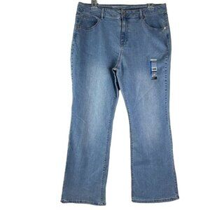 No Boundaries Women's Mid Rise Stretch Bootcut Jeans 38x31 size 21 NWT